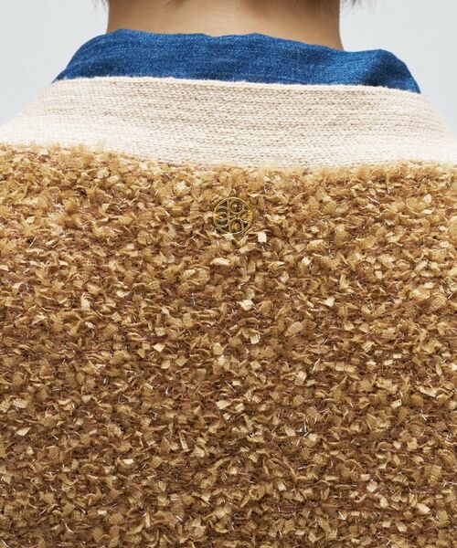 cloenc / クロエンス ベスト | リボンヤーンカーディガンニットベスト | 詳細18