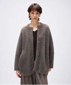 cloenc / クロエンス カーディガン・ボレロ | 【手洗い可】フェザーヤーンカーディガン