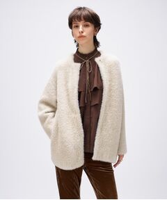 cloenc / クロエンス カーディガン・ボレロ | 【手洗い可】フェザーヤーンカーディガン
