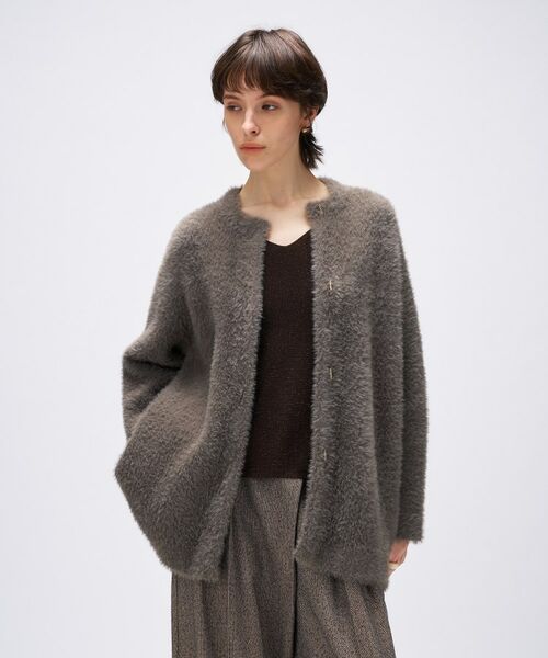 cloenc / クロエンス カーディガン・ボレロ | 【手洗い可】フェザーヤーンカーディガン | 詳細10