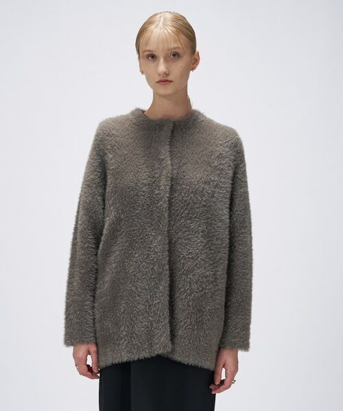 cloenc / クロエンス カーディガン・ボレロ | 【手洗い可】フェザーヤーンカーディガン | 詳細15