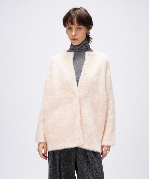 cloenc / クロエンス カーディガン・ボレロ | 【手洗い可】フェザーヤーンカーディガン | 詳細24