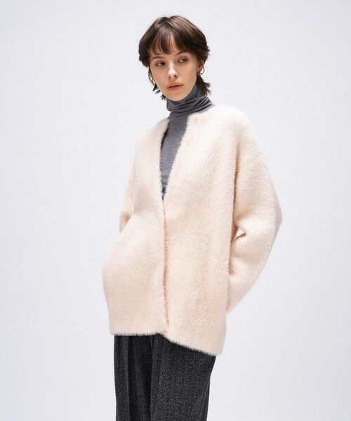 cloenc / クロエンス カーディガン・ボレロ | 【手洗い可】フェザーヤーンカーディガン | 詳細25