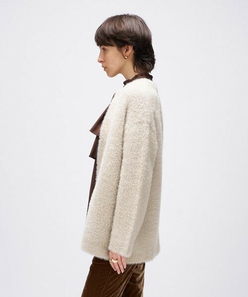 cloenc / クロエンス カーディガン・ボレロ | 【手洗い可】フェザーヤーンカーディガン | 詳細4