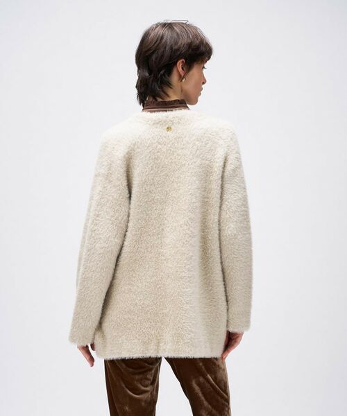 cloenc / クロエンス カーディガン・ボレロ | 【手洗い可】フェザーヤーンカーディガン | 詳細5