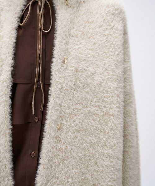 cloenc / クロエンス カーディガン・ボレロ | 【手洗い可】フェザーヤーンカーディガン | 詳細6