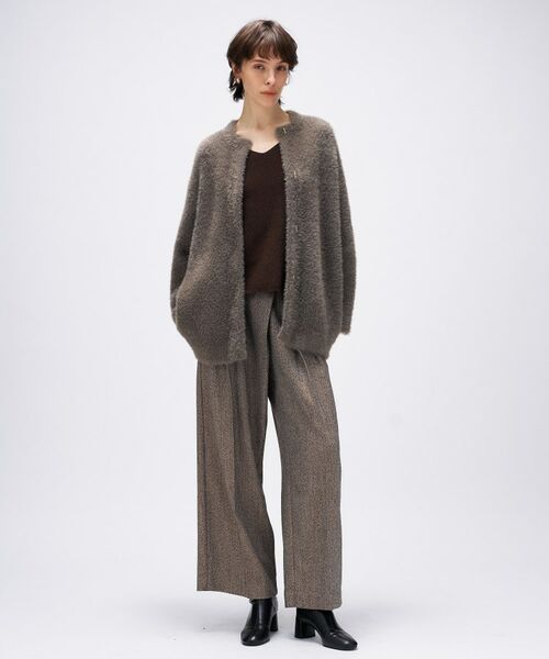 cloenc / クロエンス カーディガン・ボレロ | 【手洗い可】フェザーヤーンカーディガン | 詳細8