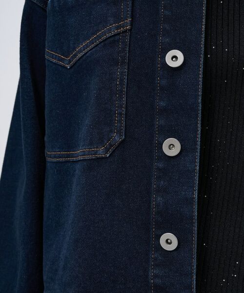 cloenc / クロエンス Gジャン・デニムジャケット | 【手洗い可】ストレッチデニムジャケット | 詳細14