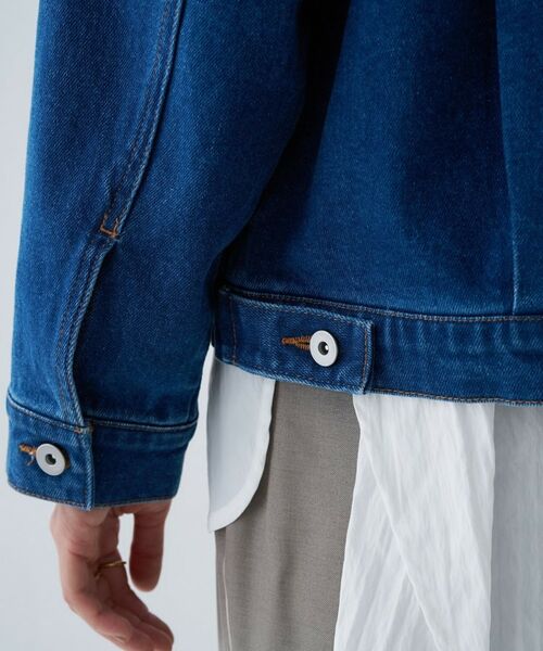 cloenc / クロエンス Gジャン・デニムジャケット | 【手洗い可】ストレッチデニムジャケット | 詳細15