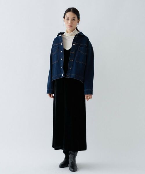 cloenc / クロエンス Gジャン・デニムジャケット | 【手洗い可】ストレッチデニムジャケット | 詳細18