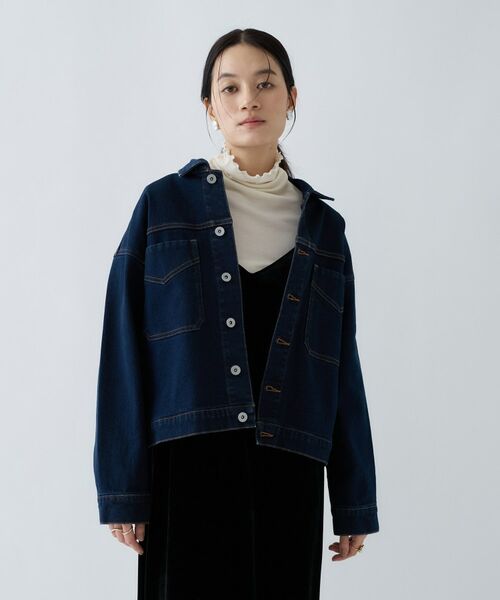 cloenc / クロエンス Gジャン・デニムジャケット | 【手洗い可】ストレッチデニムジャケット | 詳細20
