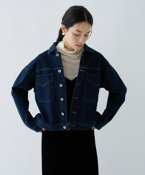 cloenc / クロエンス Gジャン・デニムジャケット | 【手洗い可】ストレッチデニムジャケット | 詳細21