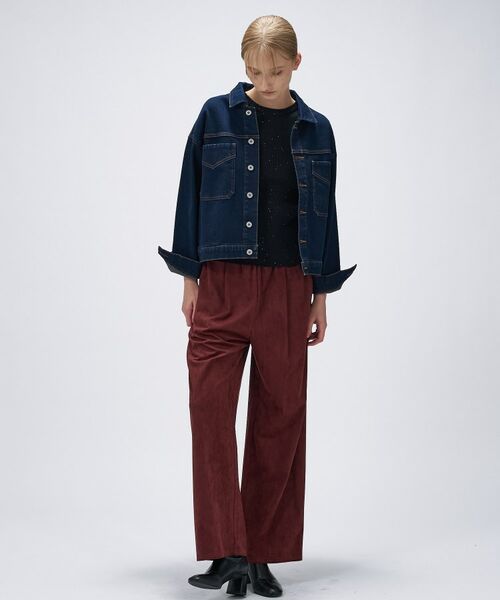 cloenc / クロエンス Gジャン・デニムジャケット | 【手洗い可】ストレッチデニムジャケット | 詳細25