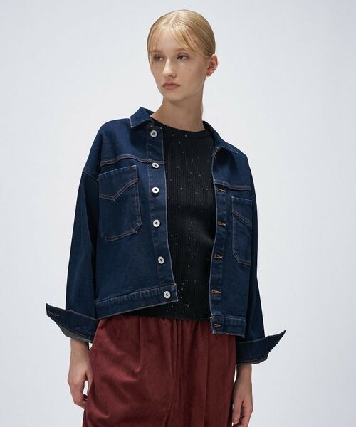 cloenc / クロエンス Gジャン・デニムジャケット | 【手洗い可】ストレッチデニムジャケット | 詳細26