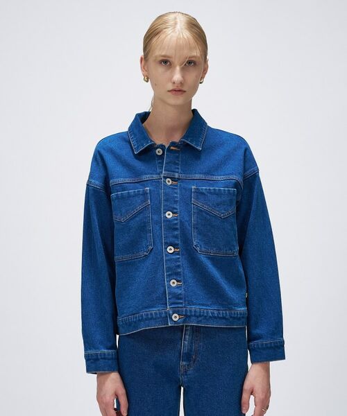 cloenc / クロエンス Gジャン・デニムジャケット | 【手洗い可】ストレッチデニムジャケット | 詳細3