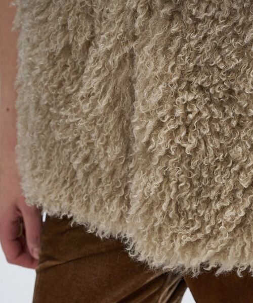 cloenc / クロエンス ベスト | 【手洗い可】フェイクファージレ | 詳細10