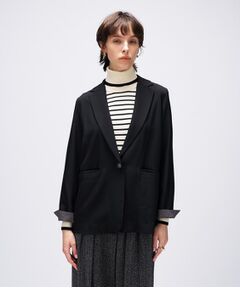 cloenc / クロエンス テーラードジャケット | 【セットアップ／手洗い可】ポイントカラーテーラードジャケット