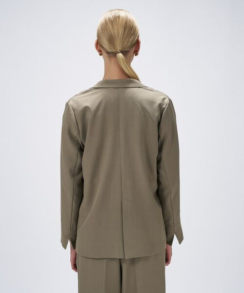 cloenc / クロエンス テーラードジャケット | 【セットアップ／手洗い可】ポイントカラーテーラードジャケット | 詳細16