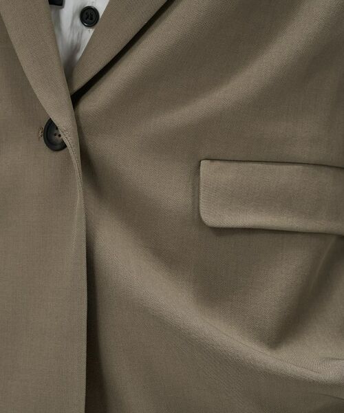 cloenc / クロエンス テーラードジャケット | 【セットアップ／手洗い可】ポイントカラーテーラードジャケット | 詳細19