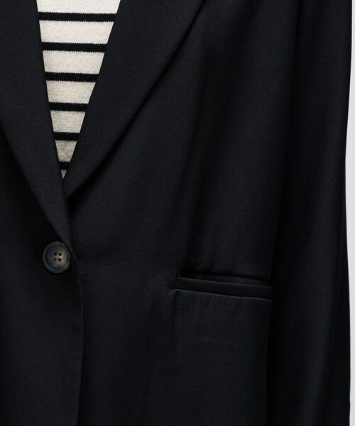 cloenc / クロエンス テーラードジャケット | 【セットアップ／手洗い可】ポイントカラーテーラードジャケット | 詳細25