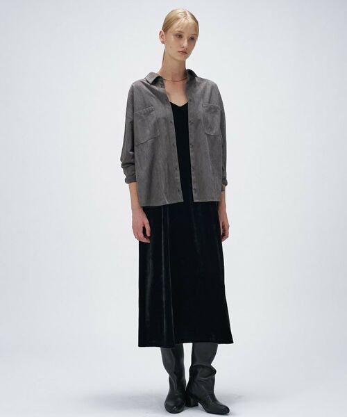 cloenc / クロエンス ワンピース | 【手洗い可】ベロアキャミワンピース | 詳細16