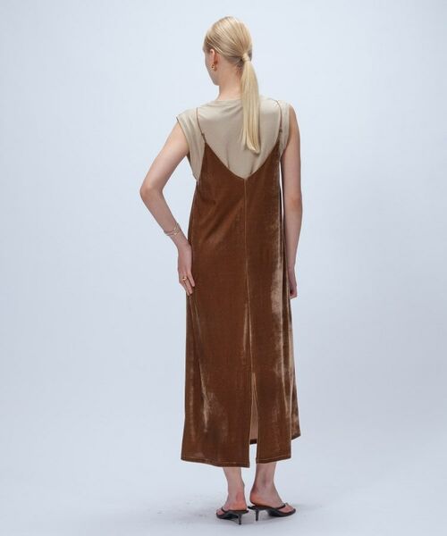 cloenc / クロエンス ワンピース | 【手洗い可】ベロアキャミワンピース | 詳細3
