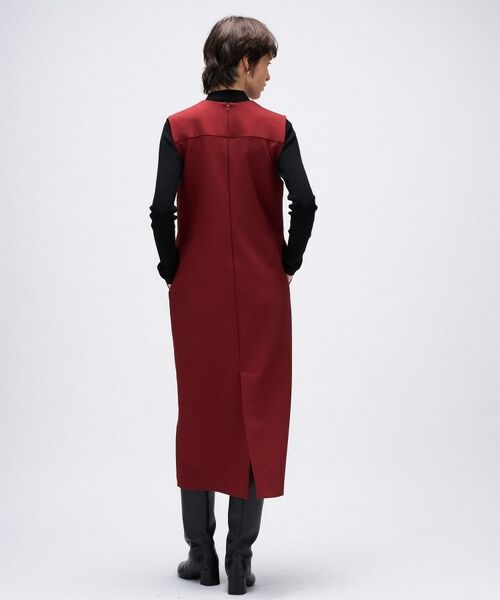 cloenc / クロエンス ロング・マキシ丈ワンピース | 【マシンウォッシュ】キーネックジャンパースカート | 詳細17