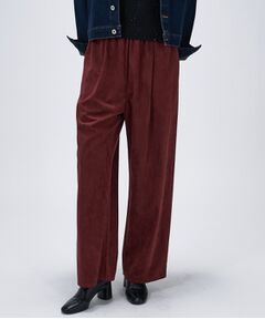 cloenc / クロエンス パンツ | 【セットアップ／手洗い可】スウェードライクイージーパンツ