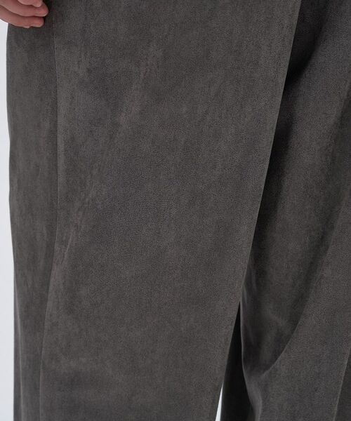 cloenc / クロエンス パンツ | 【セットアップ／手洗い可】スウェードライクイージーパンツ | 詳細19