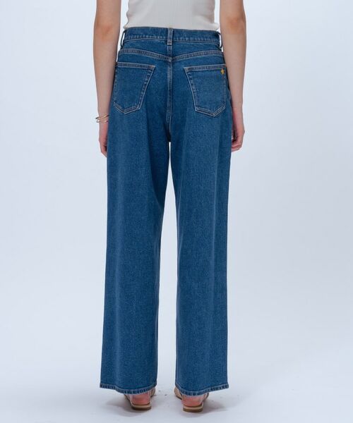 cloenc / クロエンス デニムパンツ | 【マシンウォッシュ】ストレッチデニムワイドパンツ | 詳細4