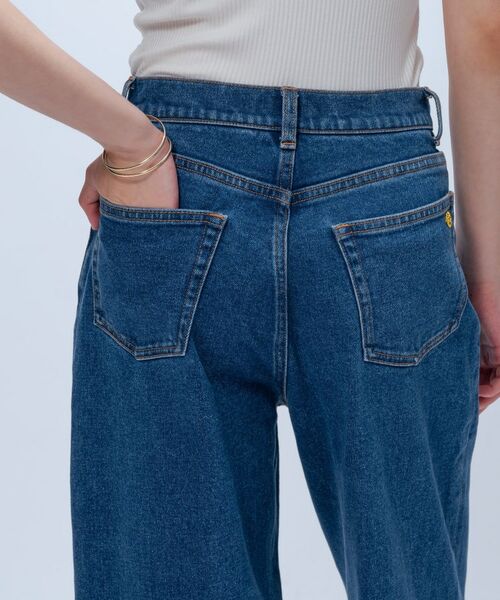 cloenc / クロエンス デニムパンツ | 【マシンウォッシュ】ストレッチデニムワイドパンツ | 詳細6