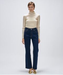 cloenc / クロエンス デニムパンツ | 【マシンウォッシュ】ストレッチデニムフレアパンツ