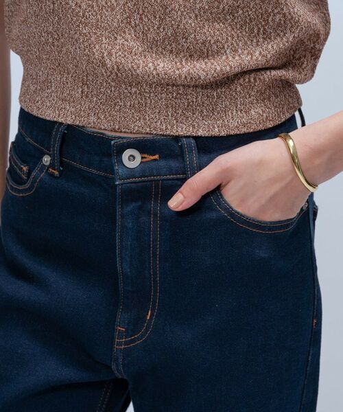 cloenc / クロエンス デニムパンツ | 【マシンウォッシュ】ストレッチデニムフレアパンツ | 詳細12