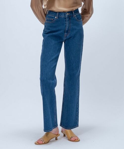cloenc / クロエンス デニムパンツ | 【マシンウォッシュ】ストレッチデニムフレアパンツ | 詳細2