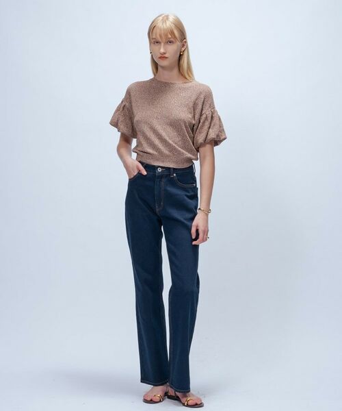 cloenc / クロエンス デニムパンツ | 【マシンウォッシュ】ストレッチデニムフレアパンツ | 詳細7