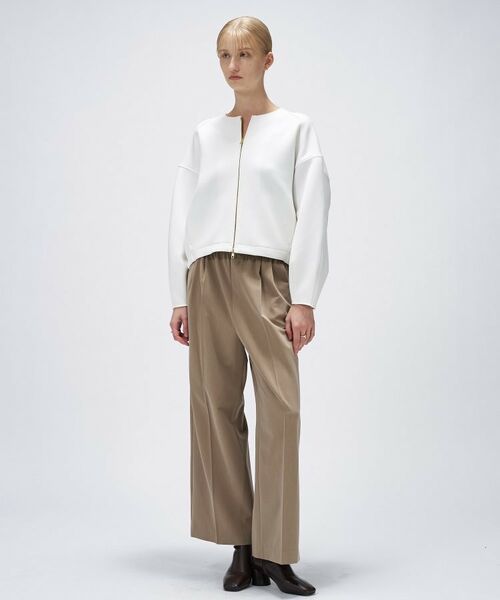 cloenc / クロエンス パンツ | 【セットアップ／マシンウォッシュ】イージータックワイドパンツ | 詳細1