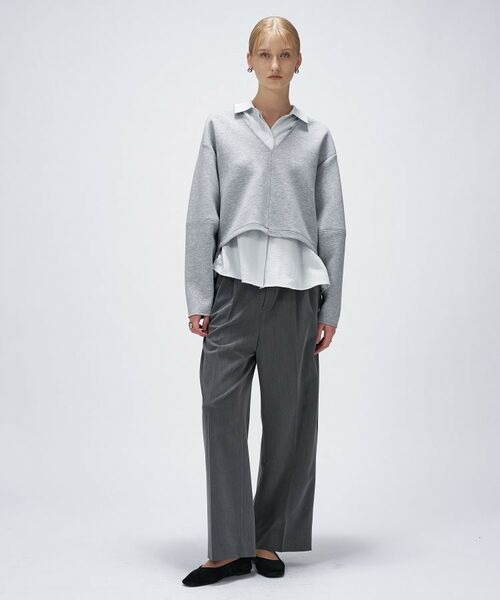 cloenc / クロエンス パンツ | 【セットアップ／マシンウォッシュ】イージータックワイドパンツ | 詳細10