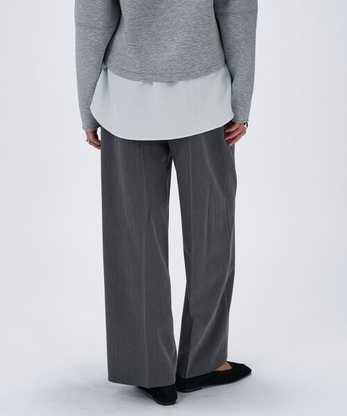cloenc / クロエンス パンツ | 【セットアップ／マシンウォッシュ】イージータックワイドパンツ | 詳細13