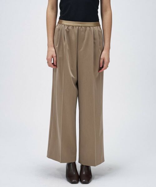 cloenc / クロエンス パンツ | 【セットアップ／マシンウォッシュ】イージータックワイドパンツ | 詳細3