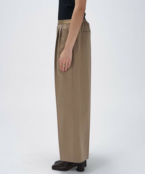 cloenc / クロエンス パンツ | 【セットアップ／マシンウォッシュ】イージータックワイドパンツ | 詳細4