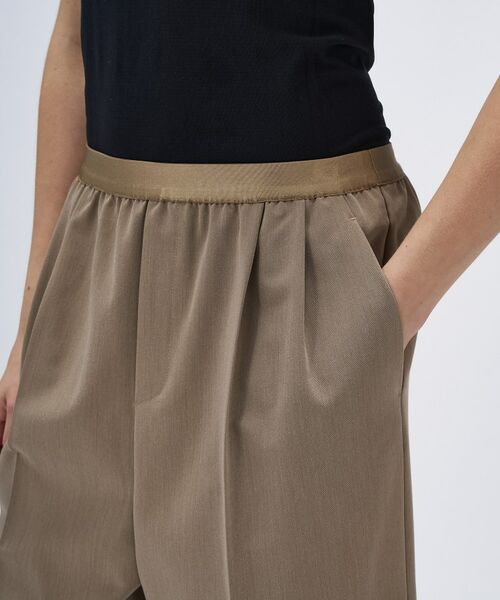 cloenc / クロエンス パンツ | 【セットアップ／マシンウォッシュ】イージータックワイドパンツ | 詳細6