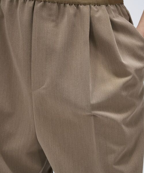 cloenc / クロエンス パンツ | 【セットアップ／マシンウォッシュ】イージータックワイドパンツ | 詳細7