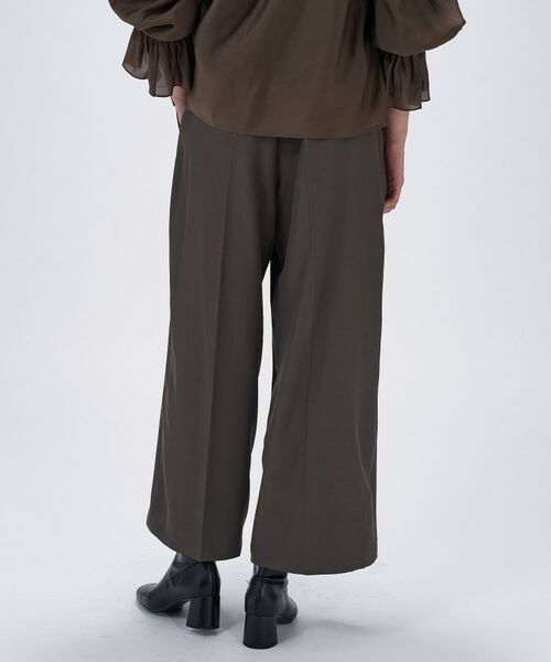 cloenc / クロエンス パンツ | 【セットアップ／手洗い可】ツイルイージーワイドパンツ | 詳細10