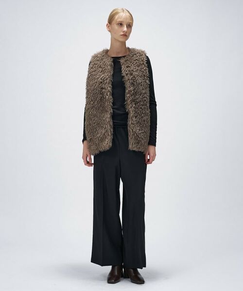 cloenc / クロエンス パンツ | 【セットアップ／手洗い可】ツイルイージーワイドパンツ | 詳細12