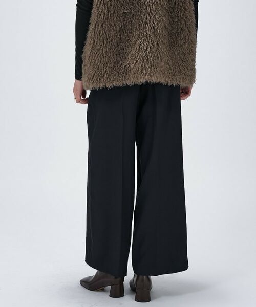 cloenc / クロエンス パンツ | 【セットアップ／手洗い可】ツイルイージーワイドパンツ | 詳細15