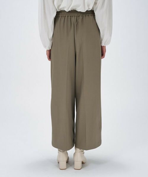 cloenc / クロエンス パンツ | 【セットアップ／手洗い可】ツイルイージーワイドパンツ | 詳細4