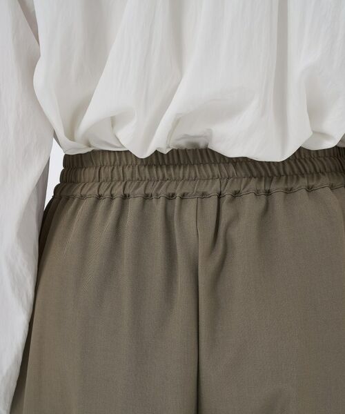 cloenc / クロエンス パンツ | 【セットアップ／手洗い可】ツイルイージーワイドパンツ | 詳細6