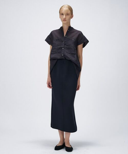 cloenc / クロエンス ロング・マキシ丈スカート | 【セットアップ／マシンウォッシュ】ダンボールタイトスカート | 詳細20