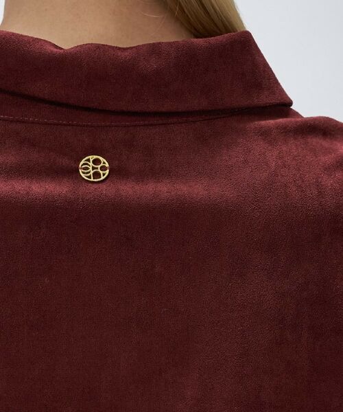 cloenc / クロエンス シャツ・ブラウス | 【セットアップ／手洗い可】フェイクスウェードシャツ | 詳細14