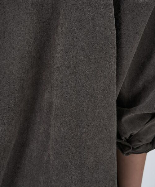 cloenc / クロエンス シャツ・ブラウス | 【セットアップ／手洗い可】フェイクスウェードシャツ | 詳細19
